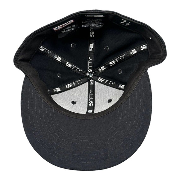 New‎ Era 59Fifty Atlanta Braves Onfield Clubhouse Retro Logo Men's Sz 7-1/2 - Picture 5 of 5